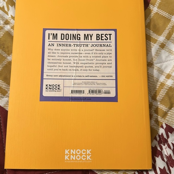 I’m Doing My Best Journal by Knock Knock - Picture 3 of 3